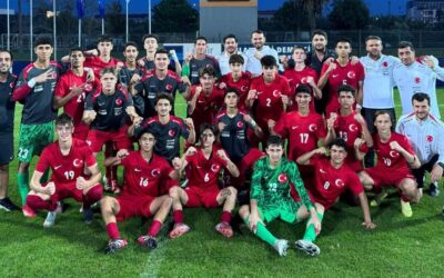 16 Yaş Altı Milli Takım, İngiltere'yi devirdi