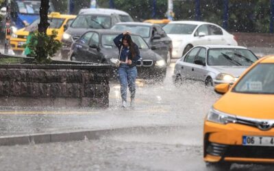 17 il için "sarı" kodlu uyarı: Sağanak yağışlar kapıya dayandı
