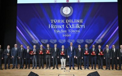 "2025 Türk Diline Hizmet Ödülleri" sahiplerini buldu
