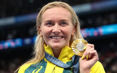 4 Olimpiyat altınlı Ariarne Titmus havuzlara veda etti!
