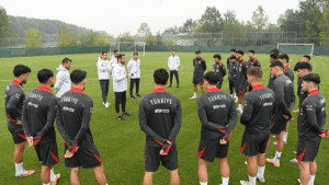 Bizim Çocuklar'ın Bulgaristan maçı hazırlıkları sürüyor