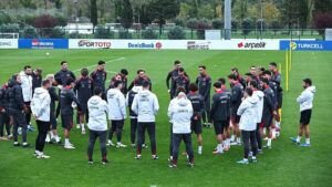 A Milli Futbol Takımı Bulgaristan maçının hazırlıklarını tamamladı
