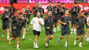 A Milli Futbol Takımı Vasil Levski Ulusal Stadı'nda yürüyüş yaptı
