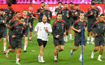 A Milli Futbol Takımı Vasil Levski Ulusal Stadı'nda yürüyüş yaptı