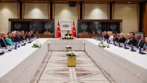 AB üyesi ülkelerin büyükelçileri  Külliye'de: Gündem ortak gelecek