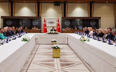 AB üyesi ülkelerin büyükelçileri  Külliye'de: Gündem ortak gelecek