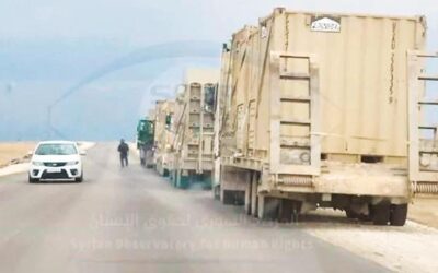 ABD'den Suriye'ye askeri sevkiyat