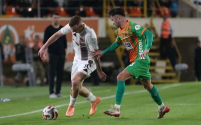 Alanyaspor-Gaziantep FK maçında gol sesi çıkmadı