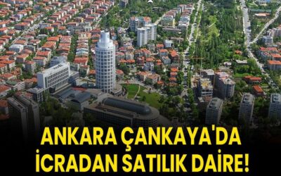 Ankara Çankaya'da icradan satılık daire!