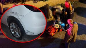 Araçla kanlı infaz! Kaldırımla otomobil arasında can verdi