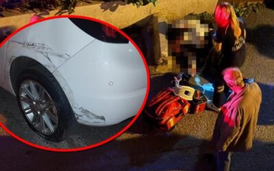 Araçla kanlı infaz! Kaldırımla otomobil arasında can verdi
