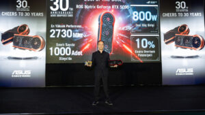 ASUS, 30'uncu yılında grafik kartı geçmişini sergiledi: Yeni Matrix 5090 tanıtıldı
