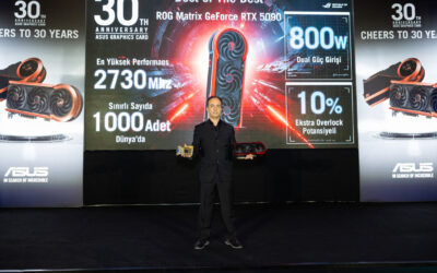 ASUS, 30'uncu yılında grafik kartı geçmişini sergiledi: Yeni Matrix 5090 tanıtıldı