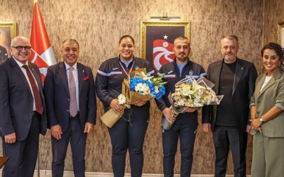 Avrupa Şampiyonu Havvanur Kethüda’dan Trabzonspor’a ziyaret