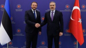 Bakan Fidan, Estonya Dışişleri Bakanı Tsahkna ile görüştü