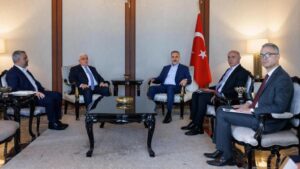 Bakan Fidan, Haşdi Şabi Komisyonu Başkanı el-Feyyad'ı kabul etti