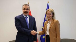 Bakan Fidan, Lüksemburg'da AB'nin Dış Politika Şefi Kallas ile görüştü