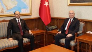 Bakan Güler, Al Sani'yi ağırladı