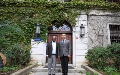 Bakan Kacır, Afrikalı mevkidaşıyla görüştü