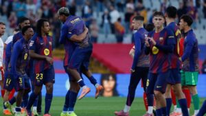 Barcelona, son nefeste 3 puanı kaptı
