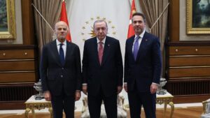 Başkan Erdoğan, İtalya Milli Hidrokarbon Ajansı Başkanı Descalzi'yi kabul etti