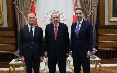 Başkan Erdoğan, İtalya Milli Hidrokarbon Ajansı Başkanı Descalzi'yi kabul etti