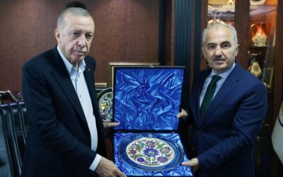 Başkan Erdoğan, Rize Belediyesi'ni ziyaret etti