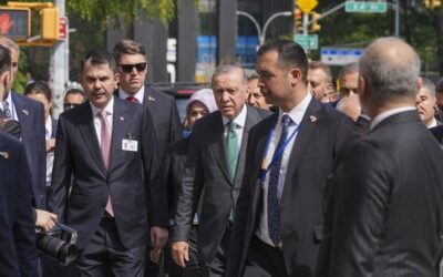 Başkan Erdoğan, Türkevi'nden ayrıldı