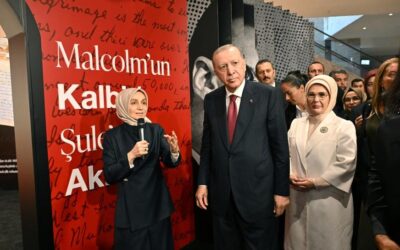 Başkan Erdoğan, "Yankılar" sergisinin açılışına katıldı