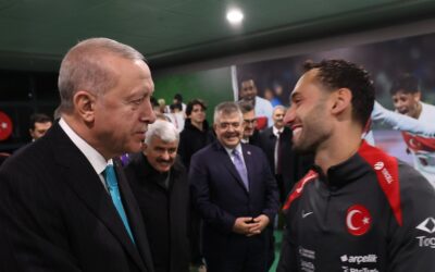Başkan Erdoğan'dan A Milli Futbol Takımı'na tebrik