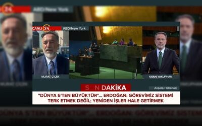 Başkan Erdoğan'dan BM'de tarihi konuşma! Gazeteci Çiçek: Dünyanın vicdanı olmaya devam ediyor