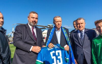Başkan Erdoğan'dan Çaykur Rizespor'a ziyaret!