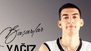 Beşiktaş GAİN'in genç oyun kurucusu Yağız Aksu Manisa Basket'e kiralandı