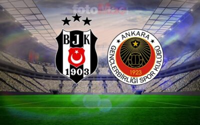 Beşiktaş-Gençlerbirliği maçı CANLI (Trendyol Süper Lig)