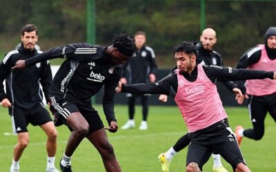 Beşiktaş'ta Gençlerbirliği maçı hazırlıkları devam ediyor