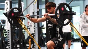 Beşiktaş'ta Gençlerbirliği mesaisi sürüyor