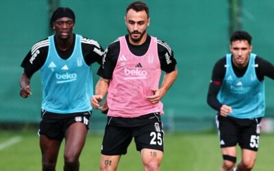 Beşiktaş'ta Gençlerbirliği mesaisi tam gaz sürüyor