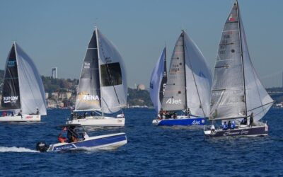 Boğaz'da yat şöleni