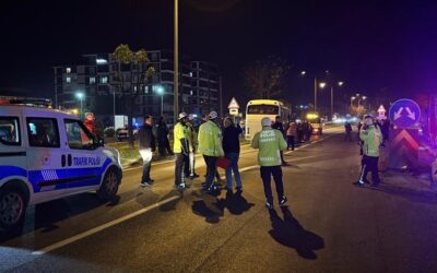 Bolu'da zincirleme kaza: 3 işçi servisinden 11 kişi yaralandı