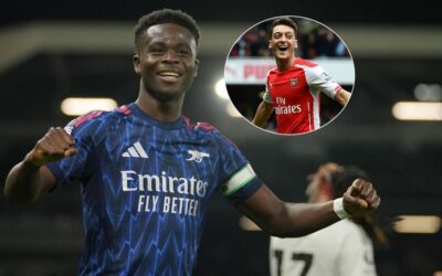 Bukayo Saka: Birlikte oynadığım en iyi oyuncu Mesut Özil