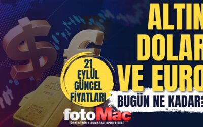 CANLI ALTIN FİYATLARI 21 Eylül: Gram, çeyrek altın ne kadar? Güncel altın ve Dolar kuru