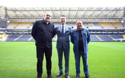 Chobani Stadı'nda hibrit çim yenileme işlemi yapıldı