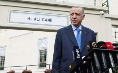 Başkan Erdoğan cuma namazını Hz. Ali Camisi'nde kıldı