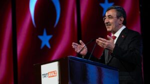 Cumhurbaşkanı Yardımcısı Yılmaz: KKTC'nin Türk dünyasıyla kurduğu ilişkiler, yeni bir safhaya taşınmıştır