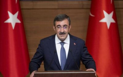 Cumhurbaşkanı Yardımcısı Cevdet Yılmaz Riyad'da