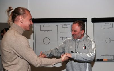 Domagoj Vida'dan Beşiktaş'a ziyaret