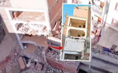 Duvarsız bina yapmışlar!