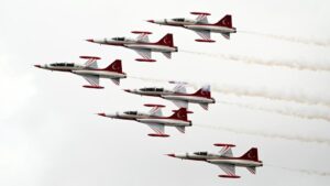 Edirne'de gözler göğe yükseldi… Türk Yıldızları'ndan nefes kesen gösteri