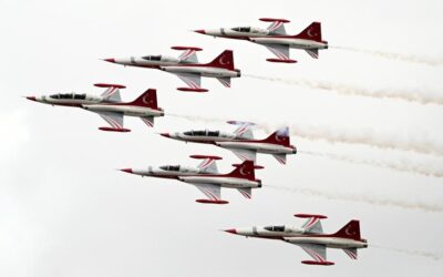 Edirne'de gözler göğe yükseldi… Türk Yıldızları'ndan nefes kesen gösteri