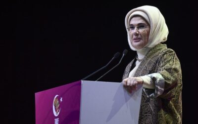 Emine Erdoğan: Kadınların insanlığa hizmet eden fikirlerle öne çıktığını görüyoruz